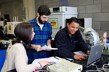 Students in Science Lab