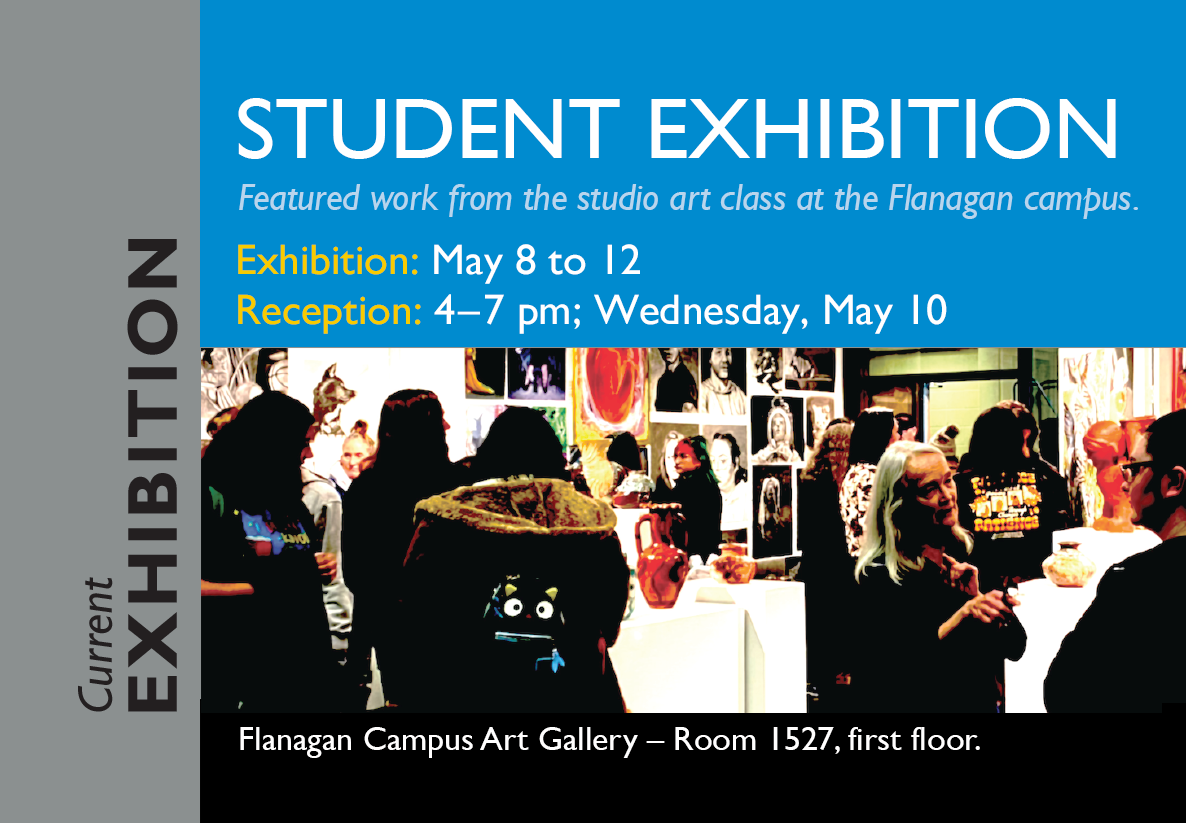 Student Art Exhibition: Featured work from the studio art class at the Flanagan campus