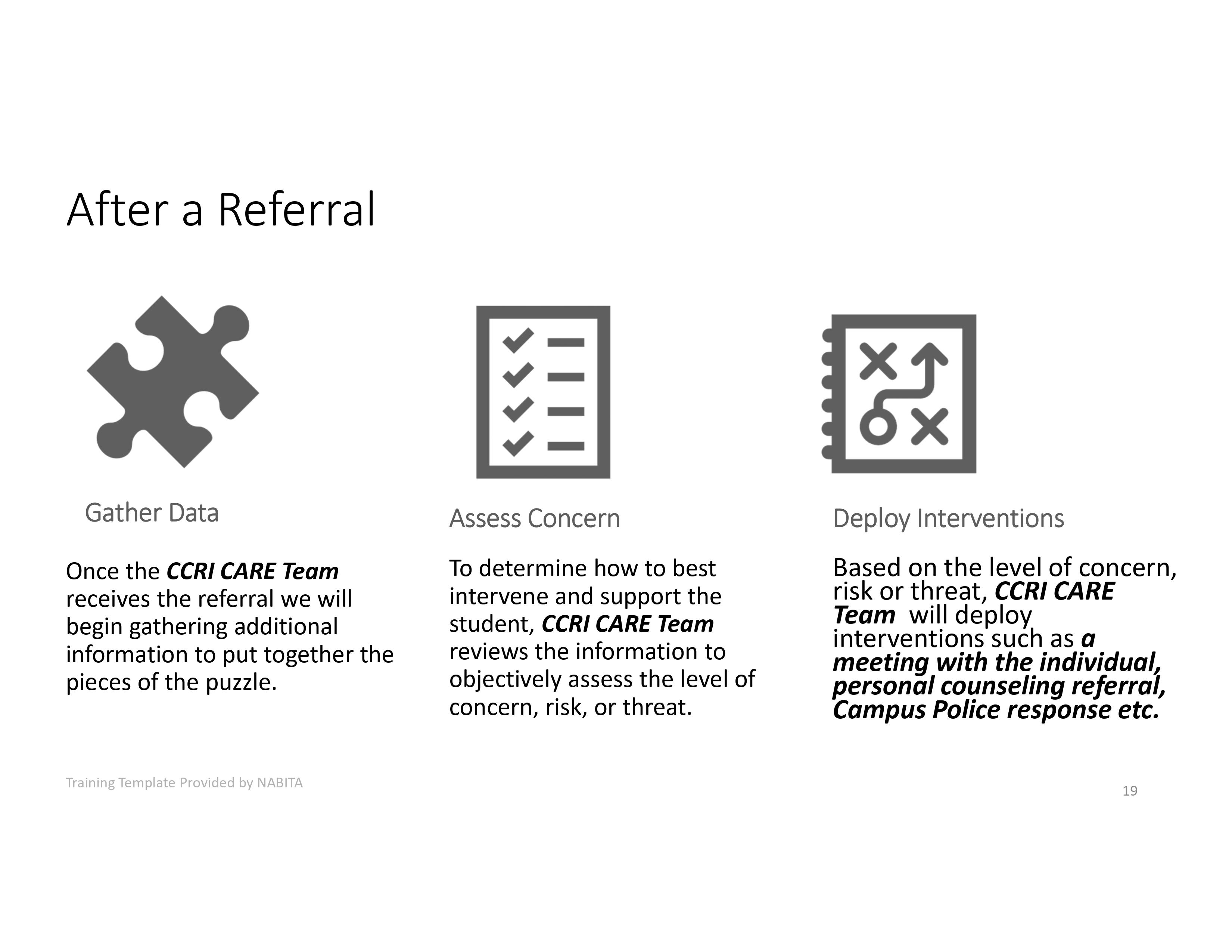 Referral