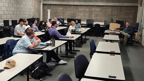 Special Cyber Club Meeting with Vice President for Academic Affairs Dr. Marianne Raimondo and Assistant Dean for Academic Affairs Elizabeth Del Sesto - May 2026