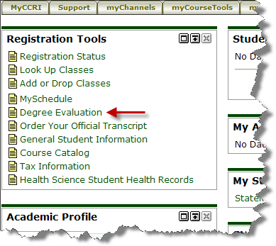 degree evaluation