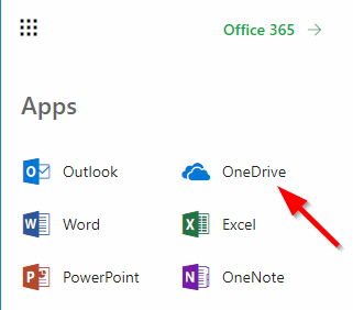 Open OneDrive