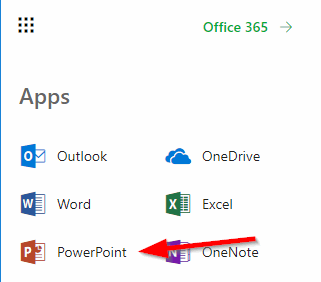 Open Powerpoint