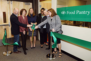 photo from food pantry ribbon-cutting