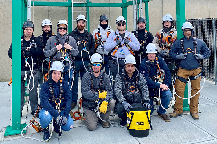 First cohort of trainees graduates CCRI's GWO-certified Basic Safety Training program
