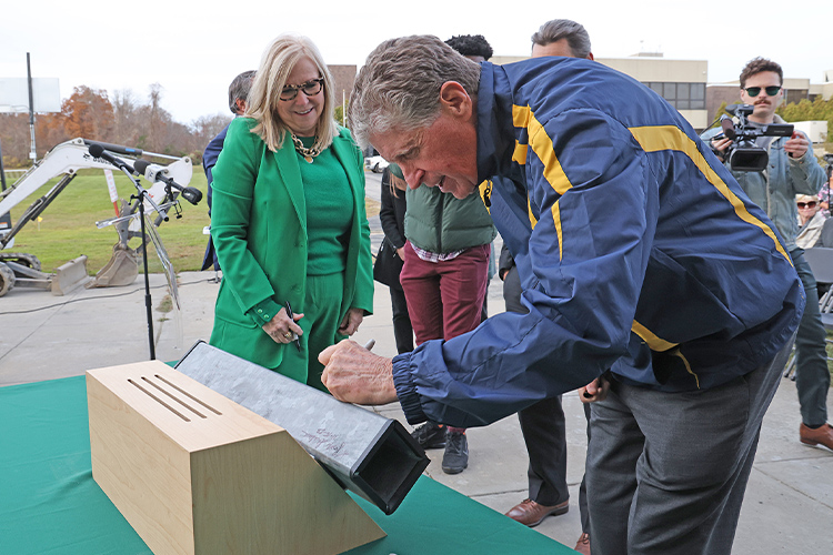 CCRI, Gov. McKee, and state leaders celebrate opening of offshore wind safety training center