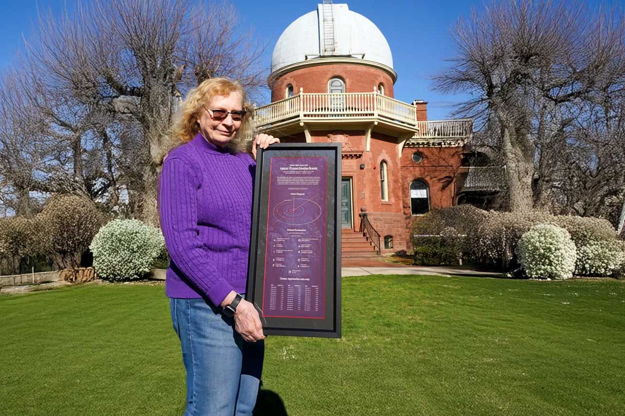 Asteroid Named After CCRI Alum Francine Jackson
